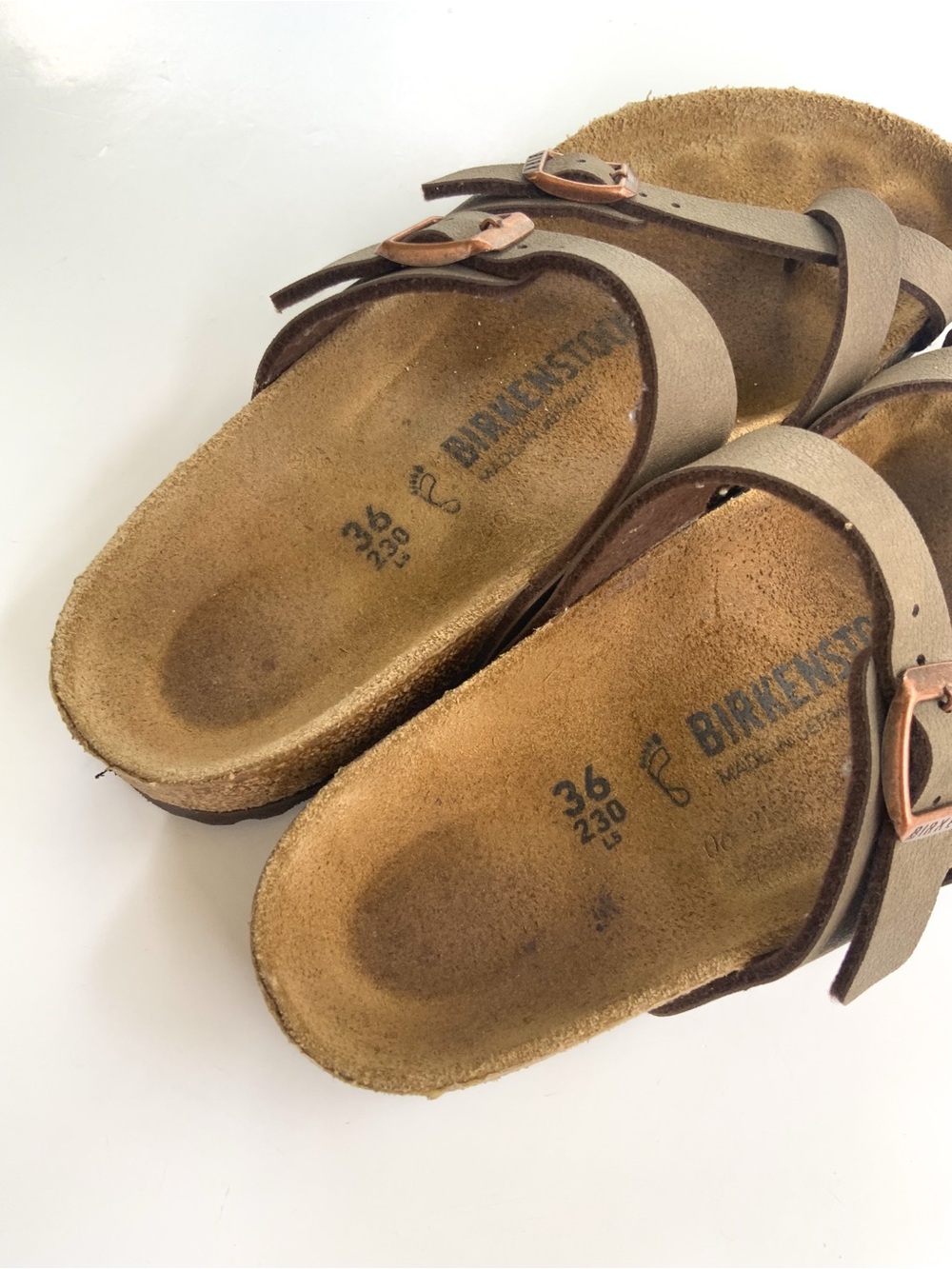 Birkenstock Suede Sandals Size 36 - Picture 3 of 5